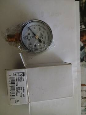 800b150la400 Trerice Pressure Gauge 800b 0-400 Psi