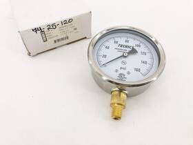 D82b4002la160 Trerice New Pressure Gauge D82b 4 Inch 0-160psi 1/4 Lower Oc