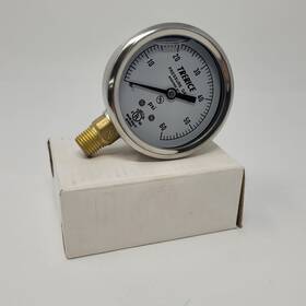D82lfb2502la60 Trerice 2.5 Inch Pressure Gauge 0-60 Psi 1/4 Npt - New