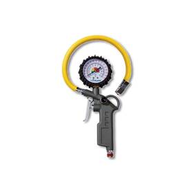 Trfl17887 Tru-flate Inflator Gauge With Hose 1/4in Npt 174psi Plastic