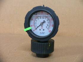 025378 Truflo 0-160 Psi Liquid Filled Pressure Gauge
