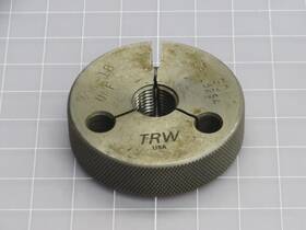 T242723 Trw 9/16-18 Unf Before Plate Thread Ring Gage T242723 Trw 9/16-18 Unf Before Plate Thread Ring Gage