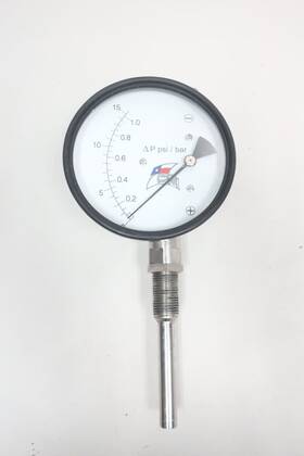 Ex300dgcgss4.54n2ssfv8cd Ts&ci Texas Systems & Controls Differential Pressure Gauge 0-15psi 1/4in Npt