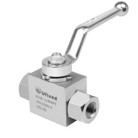 Ukhb1 Ufixed Ukhb1/4 1/4 Inch High Pressure Hydraulic Ball Valve - 7250 Psi Npt Dn10 Ukhb1 Ufixed Ukhb1/4 1/4 Inch High Pressure Hydraulic Ball Valve - 7250 Psi Npt Dn10