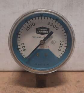 Bu-2381-ao Union Carbide Welding Products Sa-479 #sa-479 Gauge 0-3500 Lb. Per Sq. Inch R121