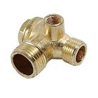 Urbest Gold Tone Brass Connector Air Compressor Check Valve Aoi New 707470903243