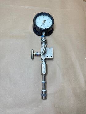 1981ez Us Gauge Ametek Usg Stainless 30psi Pressure 2 Way Valve Bleed Manifold