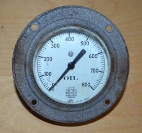 2ad-6854 Us Gauge Co. 1/2ad-6854 Vintage Ny 2 Oil Made In Usa Y