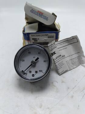 Bu-2457-fg Usg Ametek New Pressure Gauge 0-100psi