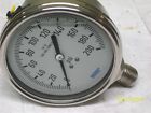 Va10049 Wika Pressure Gauge Psi Dial Liquid Filled
