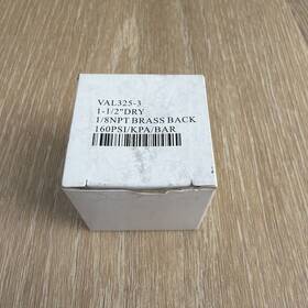 Val325-3 Vac Pressure Gauge 1-1/2in 1/8in Npt 0-160psi Val325-3 Vac Pressure Gauge 1-1/2in 1/8in Npt 0-160psi