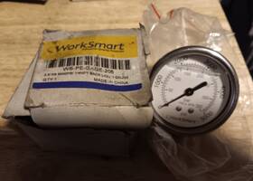 Ws-pe-gage-206 Value Collection Pressure Gauge 2-1/2 Inch Dial 0-5 000 Scale 1/4 Thread Back Mount Ws-pe-gage-206 Value Collection Pressure Gauge 2-1/2 Inch Dial 0-5 000 Scale 1/4 Thread Back Mount