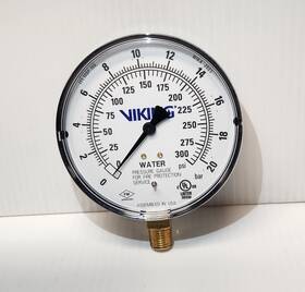 58100375 Viking Viking-water And Air Pressure Gauges - 300 Psi