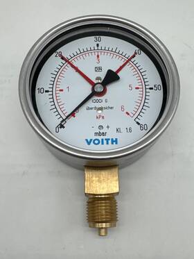 419.541001 Voith Analog Pressure Gauge