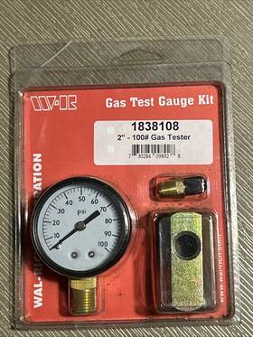 1838108 Wal-rich 2 Inch Gas Test Gauge Kit 100 Psi-nos