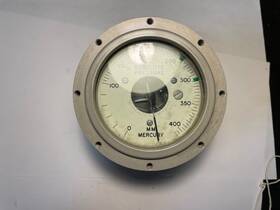 160103 Wallace Tiernan And Fa160 Absolute Pressure Gauge - 400 Mm Of Mercury Nos