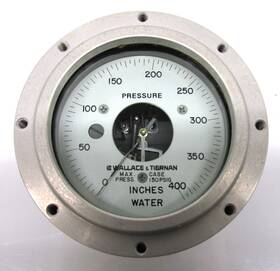 62d-4c-0400 Wallace & Tiernan And Model Differential Gauge 400 Inch Of Water -itl