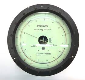 Fa145-pp14138 Wallace & Tiernan And 10 Inch Pressure Gauge To -100 In H2o / 24 Psi Fa145