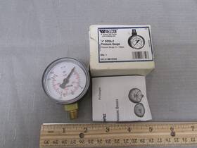 Dpg5-2 Watts Wattsreg 0-160psi Pressure Gauge 1/8 Inch In Box New
