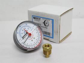Dptg3-3-200 Watts 240935 New In Box Temp/pressure Gauge 60-320deg F 1/2mnpt