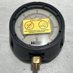 Nf4ugy24054l Weiss Instruments 4.5 Inch Pressure Gauge 30 Psi