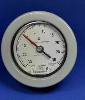 O49x3-ea233cbprwbo Weksler 049x3-ea233cbprwbo K-monel Bourdon Vacuum / Pressure Gauge