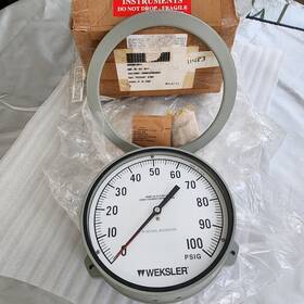 049x3-sg8nn1hpwranag Weksler K-monel Bourdon Pressure Gauge 100 Ps1 10 Inch Dia Nos