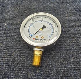 240723 Weksler Qty 3 0-30psi Pressure Gauge 100 X Kpa