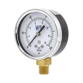 25tl4pfw-pbf Weksler Pressure Gauge 1/4 In Npt Bottom Location