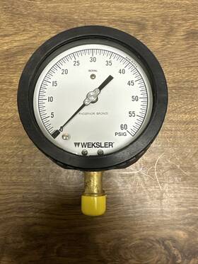 Aa142pe2lwxx Weksler Pressure Gauge 0-60 Psig