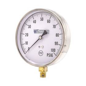 Ea14c-pbf Weksler Pressure Gauge Stainless Steel
