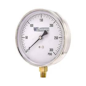 Ea14fdom Weksler Pressure Gauge 1/4 In Npt Bottom Location