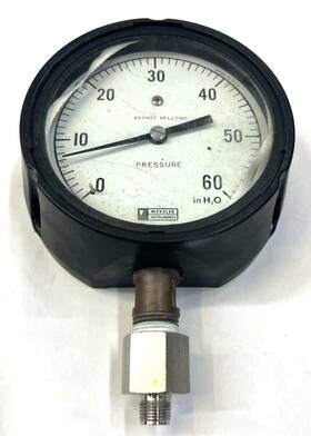 Gp2-15-3bel Weksler Pressure Gauge 0-60psi 9/16 Inch Connection 4-1/4 Face