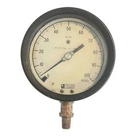 Gr2-16-3 Weksler Royal Metal Pressure Guage 0-100 Psig Part #