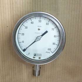 Gr2-16-3s Weksler Instruments Royal Stainless Steel 0-100 Psig Psi Gauge Aa4