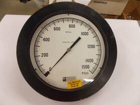 Gr6-28-3s Weksler Instruments Royal Gauge 1500 Psig Approx 14 Inch Dial T6