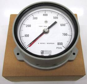 Sa243poprwbx Weksler Instruments 800 Psig K Monel Bourdon Gauge. Itl