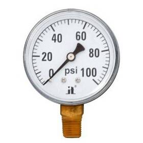 Gauge212x100 Weldcote Metals - Gauge 2 1/2 Inch X 100 Psi 1ea