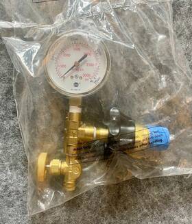 Wg-584h Western Enterprises Cylinder Pressure Testing Gauge Brand New