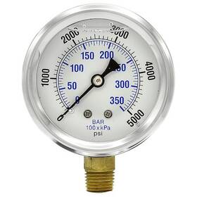 251l4pow Wgtc Differential Pressure Gauge To 5000psi