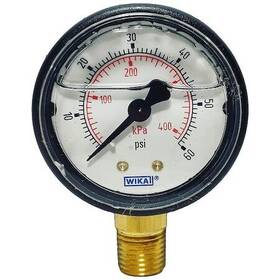 113.13.20.60.b Wika Commercial Pressure Gauge To 60 Psi 2 In Dial 1/4