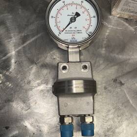 2100226 Wika Differential Pressure Gauge 100 Psi Made Out Of Ss Outlast Any Other Metal