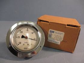 9767185 Wika 213.53 2.5/9767185 Pressure Gauge Type 2.5 Inch 1/4 Npt/cbm Range 0/-30 Hg Vac