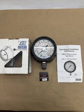 233.344.5 Wika New In Box 76226598 0-800psi Fast Shipping Warranty