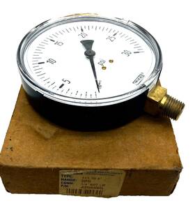 255985 Wika Type 111.10 Pressure Gauge - 30 Psi 4 Inch 100 Mm Diameter 1/4 Npt