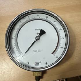 2576122 Wika Test Gauge Pressure .2psi Subd. 6 Inch