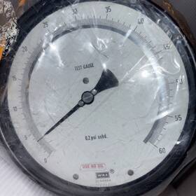 2144984 Wika 2622518 Test Gauge .2 Psi Subd. 6 Inch Round 60 Max Read Description