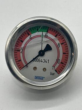 30064341 Wika Pressure Gauge 0-11 Bar Oil Filled