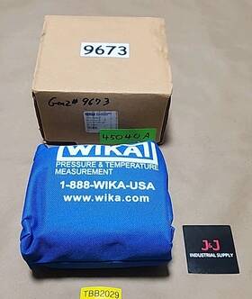 4220072 Wika New Stainless Test Pressure Gauge 200psi 332.54 4 Inch Warranty