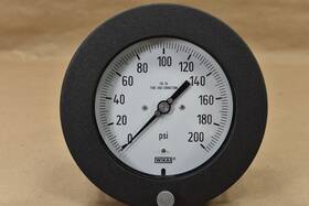 232.25hr Wika 4235593 4.5 Inch Process Pressure Gauge 0-200 Psi 1/4 Npt 316 Ss